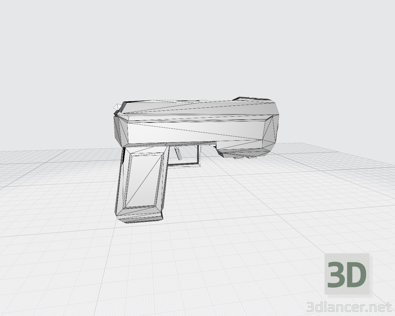 modèle 3D de Blaster acheter - rendu
