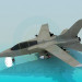 3d model Avión militar Tornado Mk-2 - vista previa