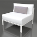 modello 3D Modulo divano, sezione 3 (Bianco) - anteprima
