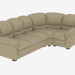 3d model Corner sofa (3c1) - preview
