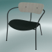 3D modeli Sandalye Döşeme (AV6, H 70cm, 65x69cm, Lake Meşe, Kadife 1 Orman) - önizleme