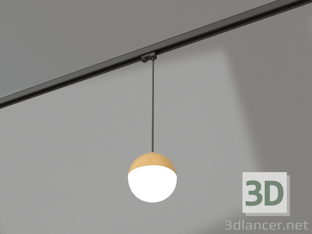 modèle 3D Lampe LGD-EMISFERO-TRACK-HANG-4TR-R150-11W Warm3000 (GD, 170 °, 230V) - preview