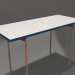 3d model Dining table (Grey blue, DEKTON Sirocco) - preview