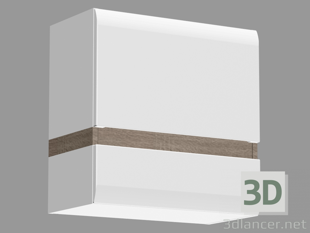 3d model Mueble de pared 1D (TIPO 66) - vista previa