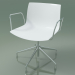 3 डी मॉडल कुर्सी 0233 (5 पैर, आर्मरेस्ट, क्रोम, पॉलीप्रोपाइलीन PO00401 के साथ) - पूर्वावलोकन