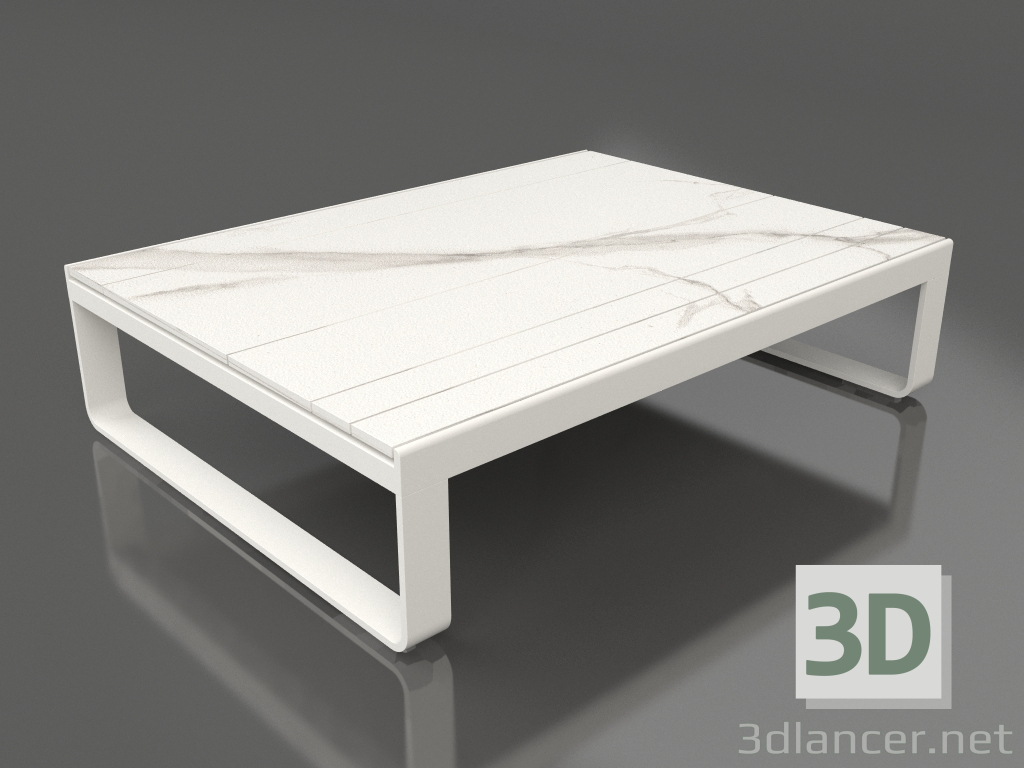 3d model Coffee table 120 (DEKTON Aura, Agate gray) - preview
