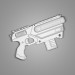 3d Тяжёлый пистолет "Кайман" модель купить - ракурс