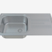 modèle 3D acier de l'évier de cuisine Xylo (ZEX-0113 21379) - preview