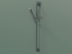 Barre de douche avec flexible de douche, toboggan et douchette (26402980-99)