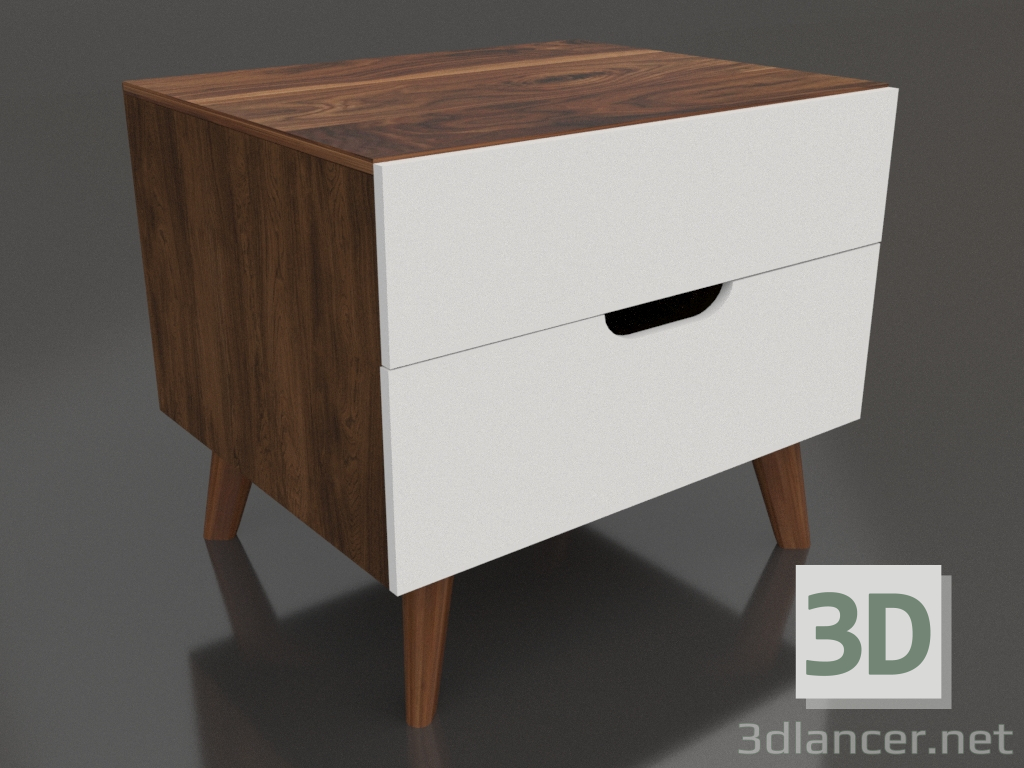 3d model Bedside table Karen - preview