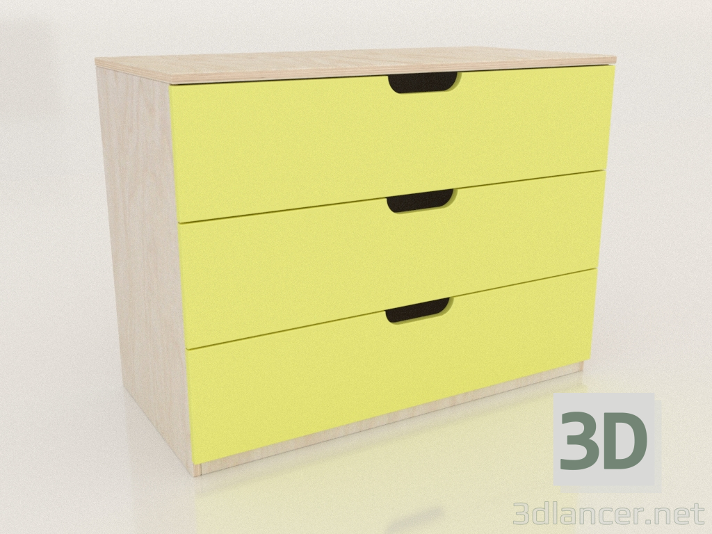 3d model MODE M chest of drawers (DJDMAA) - preview