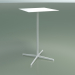 modèle 3D Table carrée 5558 (H 103,5 - 59x59 cm, Blanc, V12) - preview
