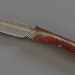 modello 3D di coltello di piume comprare - rendering