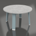 3d модель Круглий бічний стіл (Blue grey, DEKTON) – превью