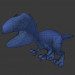 3d модель Динозаврик – превью