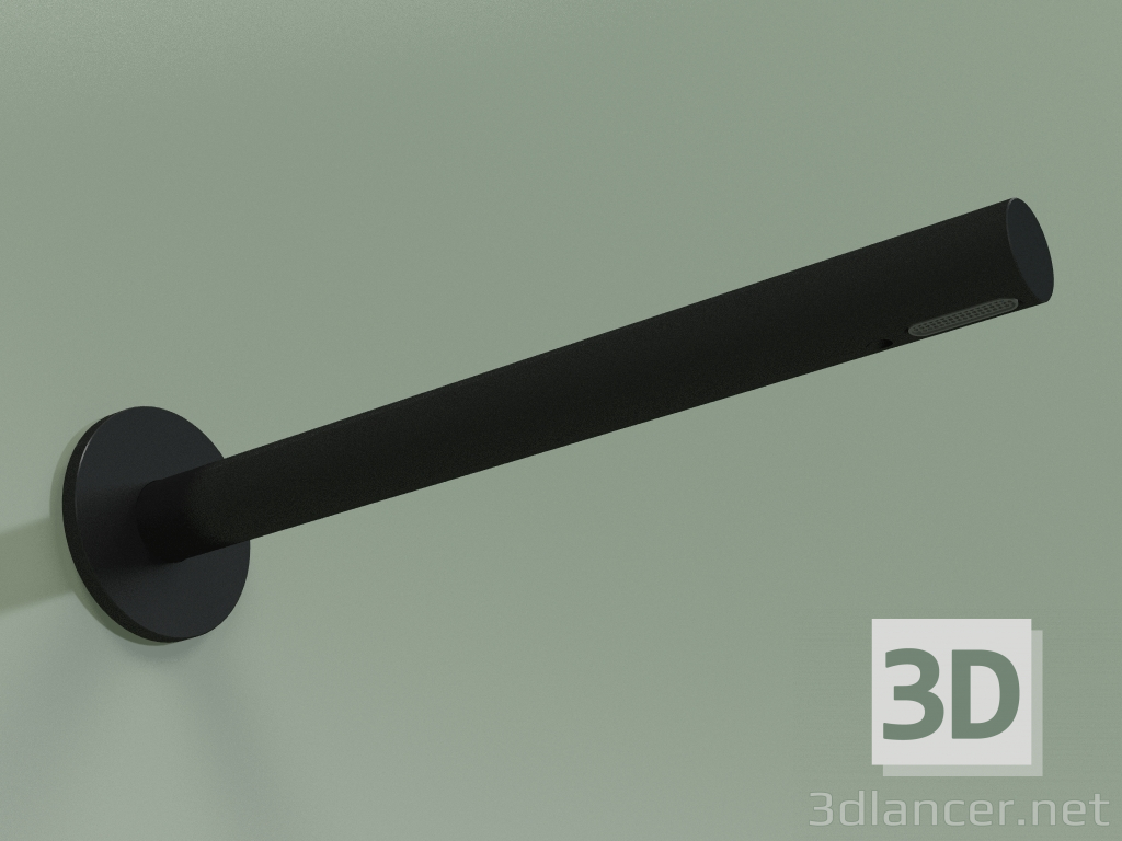 3D modeli Duvara monte düz çıkış ucu L 250 mm (BC019, NO) - önizleme
