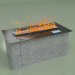 3D modeli Buharlı şömine Vepo 500 (grafit-ayna) - önizleme