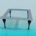 3d model Square coffee table - preview