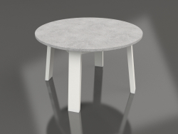 Круглий бічний стіл (Agate grey, DEKTON)