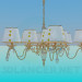 3d model The chandelier in the hall - preview