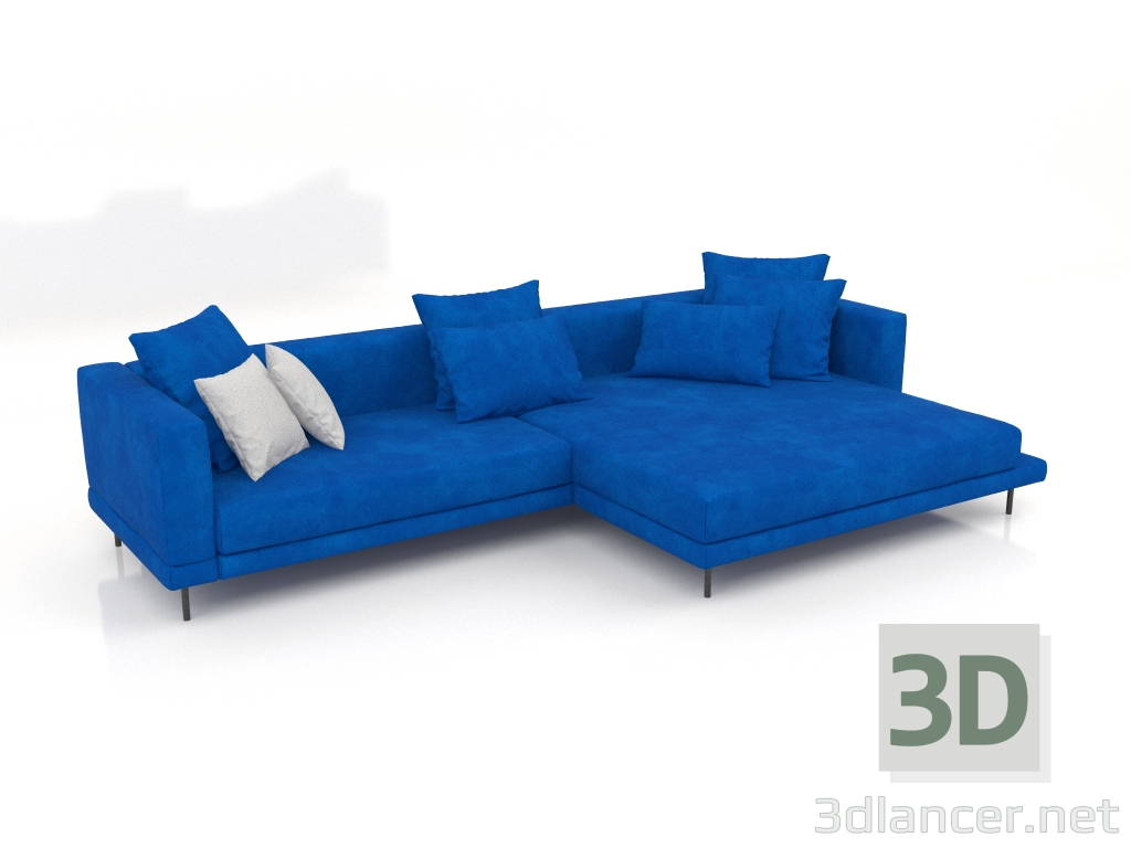 3D Modell Carol Sofa 3360 x 1800 (Brunei 35) - Vorschau