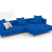 3D Modell Carol Sofa 3360 x 1800 (Brunei 35) - Vorschau