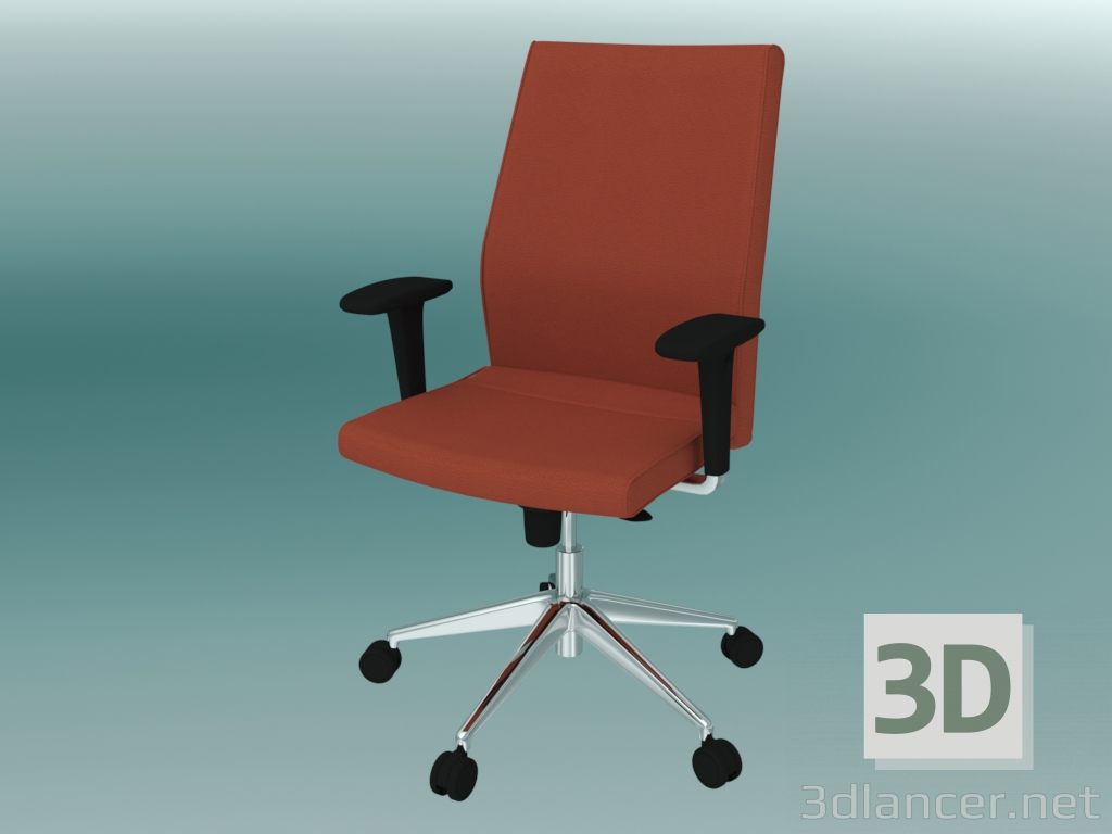 3D Modell Bürostuhl (21S P48) - Vorschau