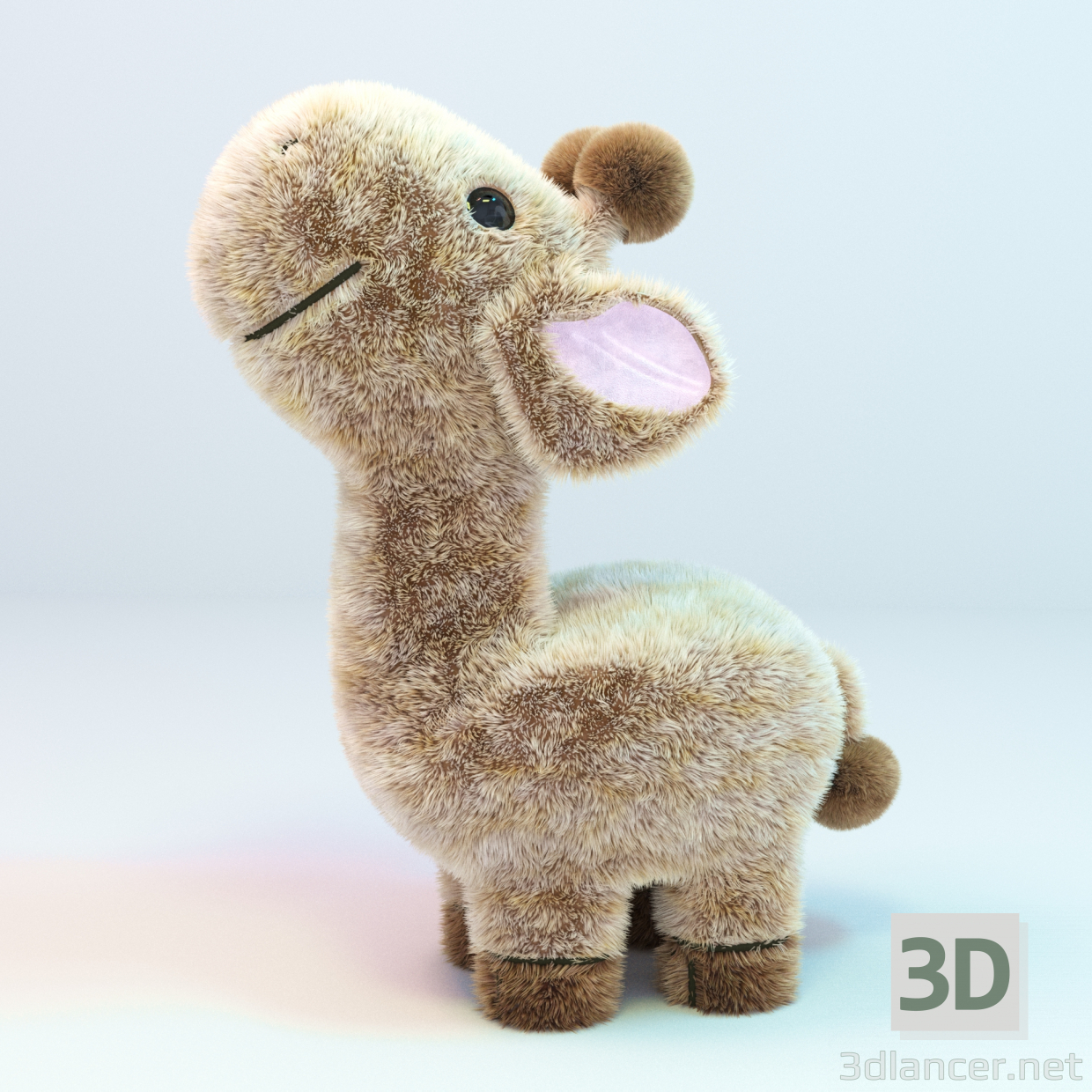 modello 3D di Giraffa comprare - rendering