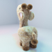 3D Zürafa modeli satın - render