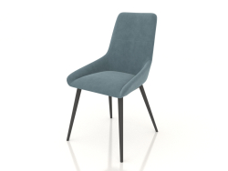 Chair Zoe (blue-black)