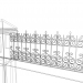 Iglesia de San Jorge con dependencias y vallas. Dedovsk 3D modelo Compro - render