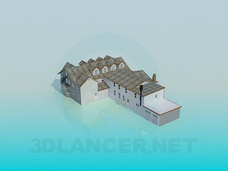 3d модель Дом – превью
