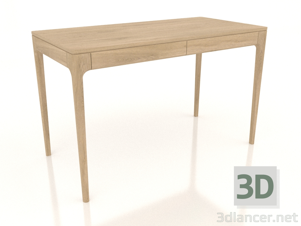 modèle 3D Table de travail FARGO 1200x600x750 mm (chêne éclairci) - preview