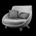 modello 3D di Amore divano alta Indietro comprare - rendering