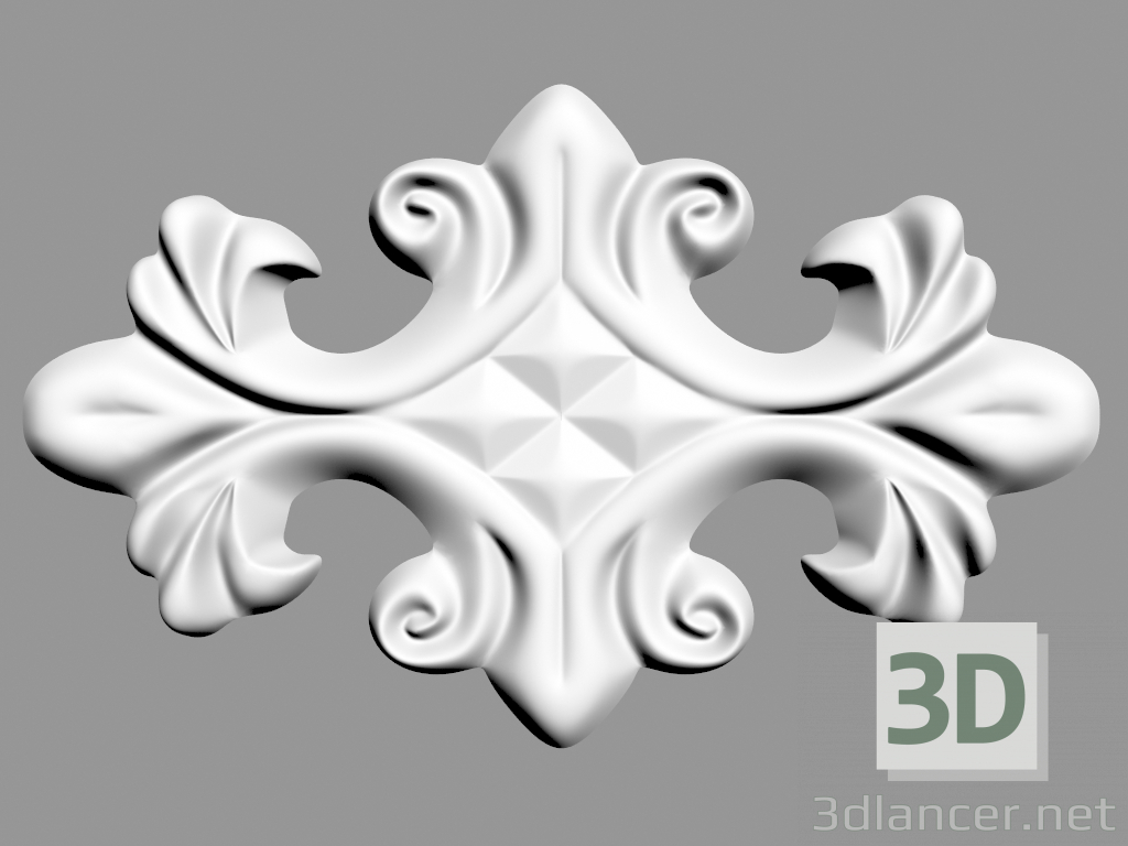 3D Modell Wanddekoration (F12) - Vorschau