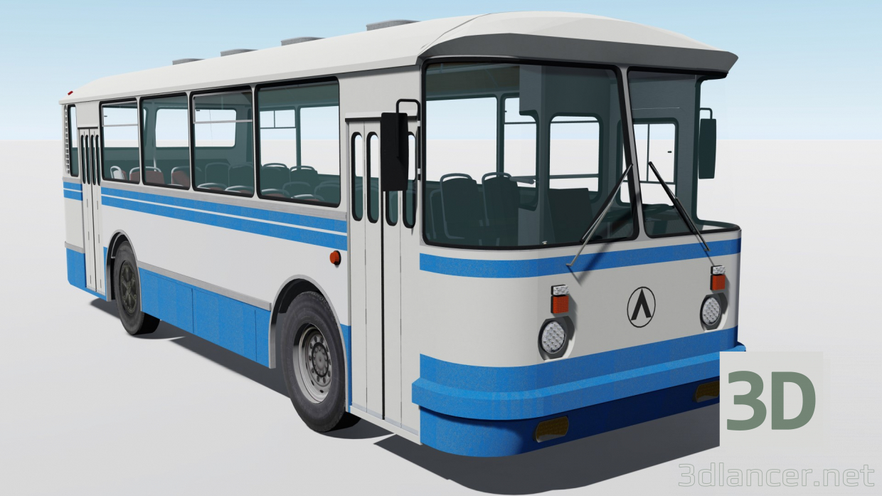 modèle 3D de Bus LAZ-695 acheter - rendu