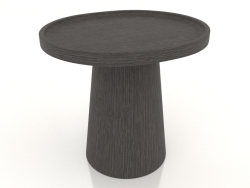 Mesa auxiliar KASTEL n.º 1 (altura 410 mm, wengué)