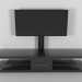 3D modeli TV standı - önizleme