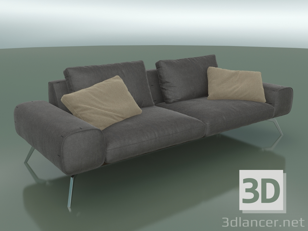 3D Modell Sofa Triple Linda (2560 x 1060 x 700, 256LIN-106) - Vorschau