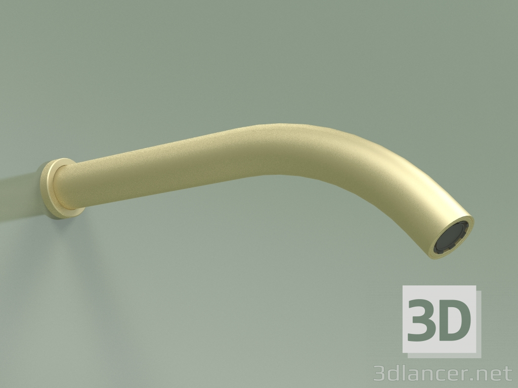 modello 3D Bocca di erogazione a parete L 200mm (BC022, OC) - anteprima