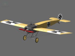 avion de chasse Fokker eindecker guerre mondiale 1