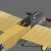 modèle 3D avion de chasse Fokker eindecker guerre mondiale 1 - preview
