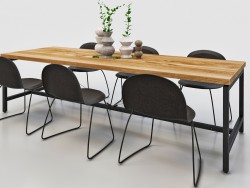 Dining table for 6-8 seats