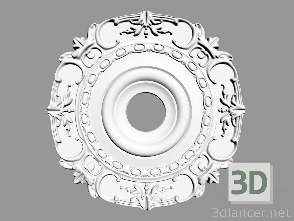 3d model Ceiling outlet (P18) - preview