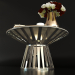modèle 3D de Décoration de table à thé avec des fleurs acheter - rendu