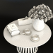 3 डी फूलों के साथ चाय टेबल सजावट मॉडल खरीद - रेंडर