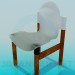 3 डी मॉडल प्लास्टिक की कुर्सी - पूर्वावलोकन