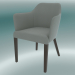 3D modeli Yarı Sandalye Bradley (Gri) - önizleme
