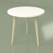 3d model Coffee table Polo mini (legs Ivory) - preview