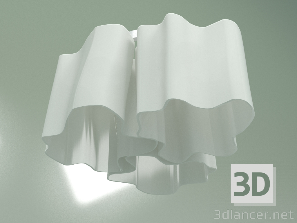 modèle 3D Plafonnier Méduse diamètre 63 - preview